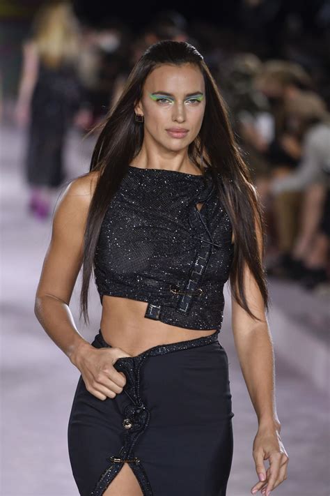 irina shayk versace|irina shayk versace outfit.